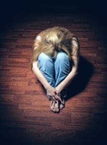 Depressed female