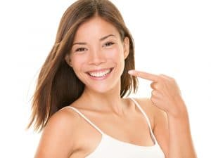 Dental teeth - perfect smile woman